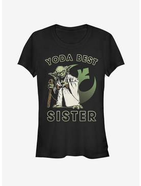 Star Wars Yoda Best Sister Girls T-Shirt, , hi-res