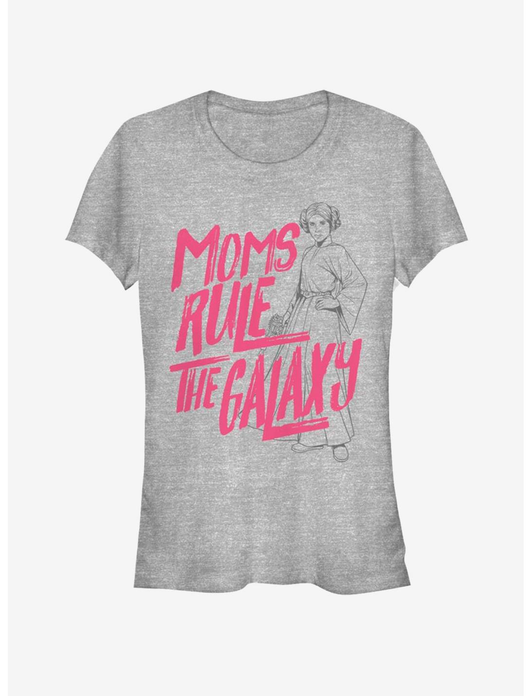 Star Wars Moms Rule Girls T-Shirt, ATH HTR, hi-res