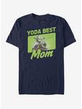 Star Wars Yoda Best Mom T-Shirt, NAVY, hi-res