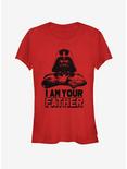 Star Wars Darth Father Girls T-Shirt, RED, hi-res