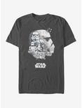 Star Wars Trooper Head Fill T-Shirt, CHARCOAL, hi-res