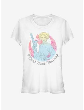 Star Wars Don't Need Rescuing Girls T-Shirt, , hi-res