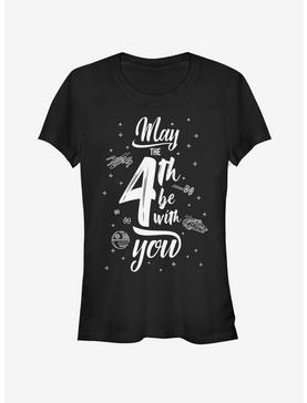 Star Wars Space Text May Fourth Girls T-Shirt, , hi-res