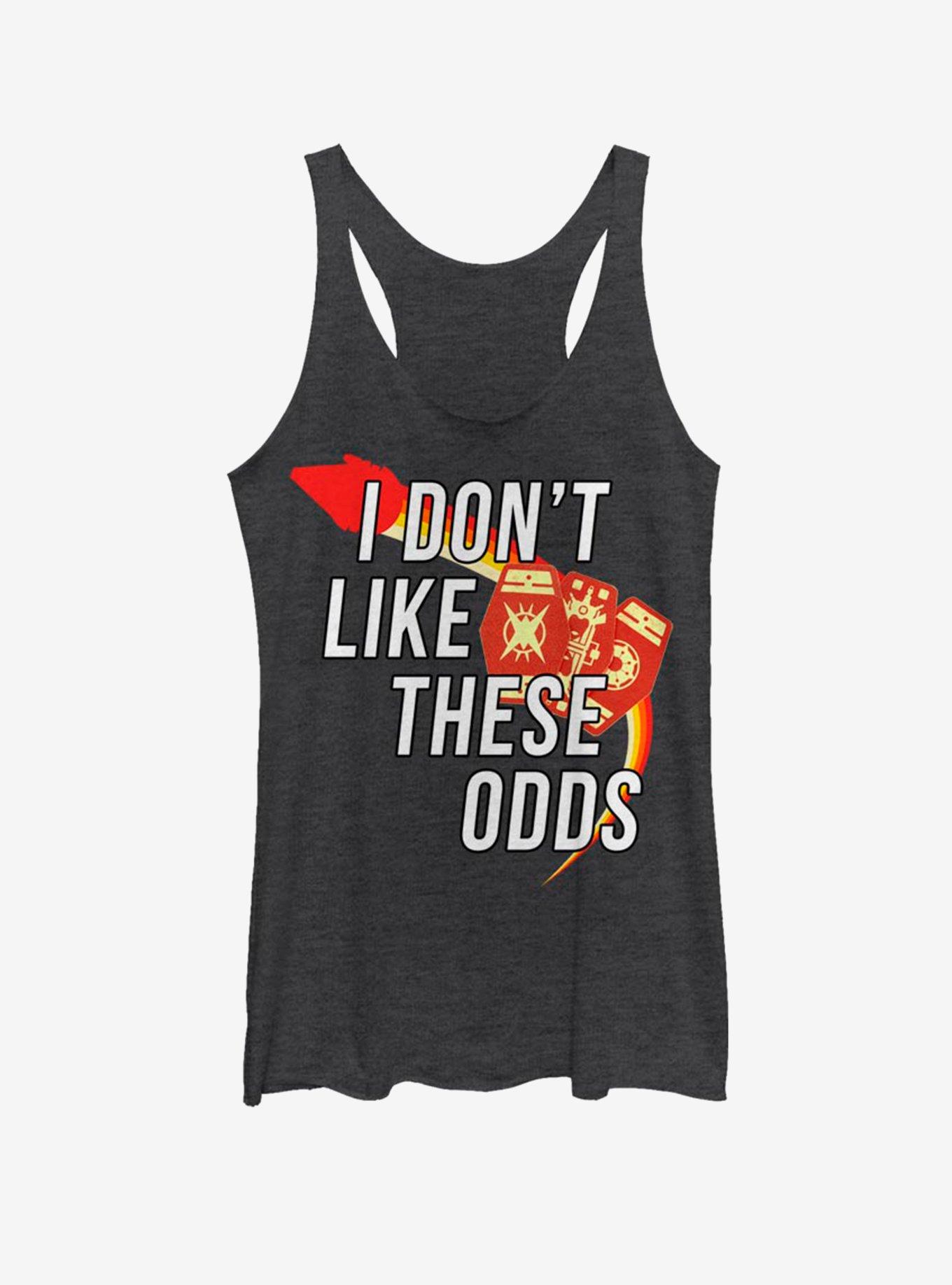 Star Wars These Odds Girls Tank, BLACK, hi-res