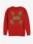 Star Wars Gingerbread Crew Sweatshirt, RED, hi-res