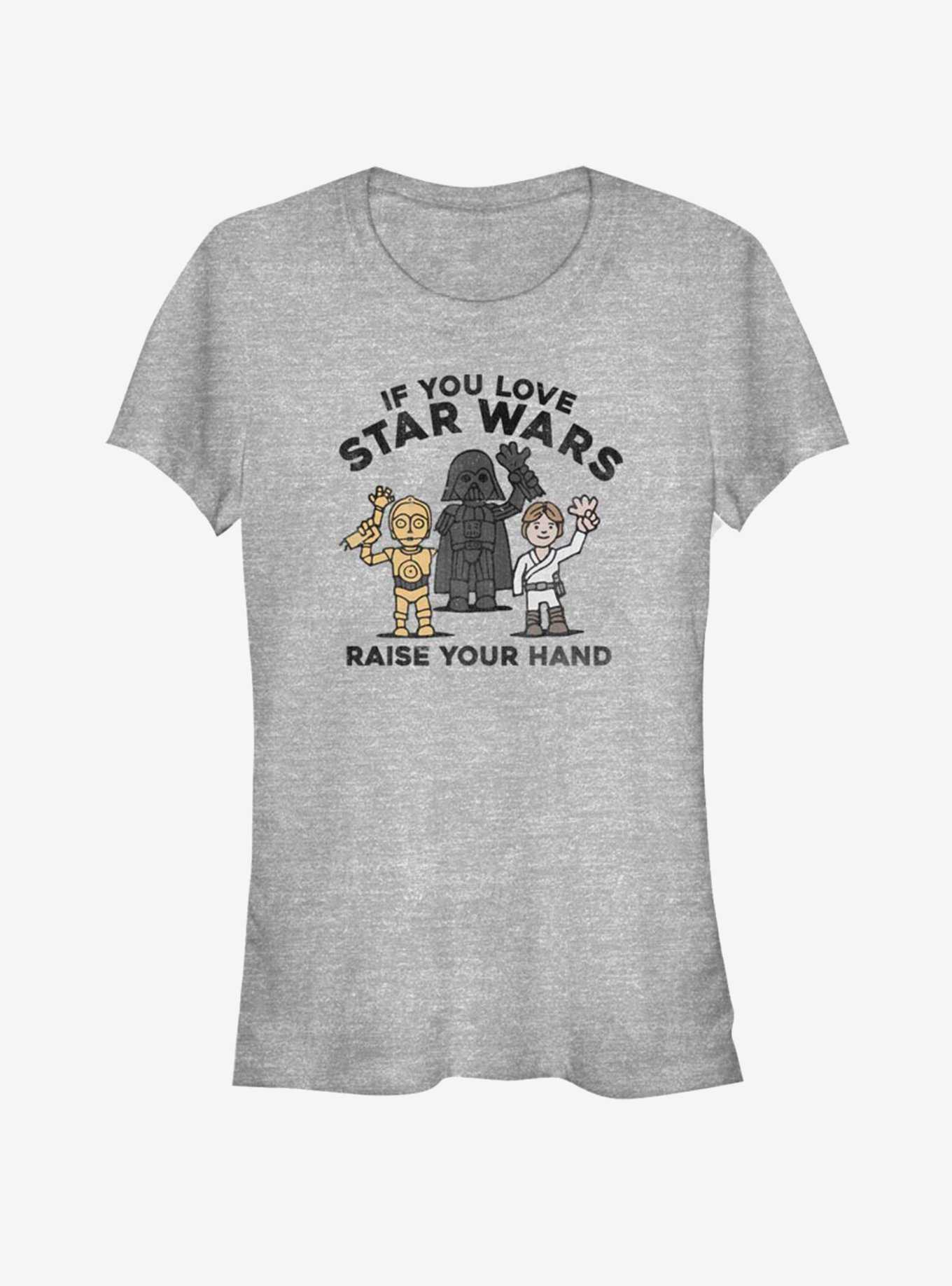Star Wars Raise Your Hands Girls T-Shirt, , hi-res