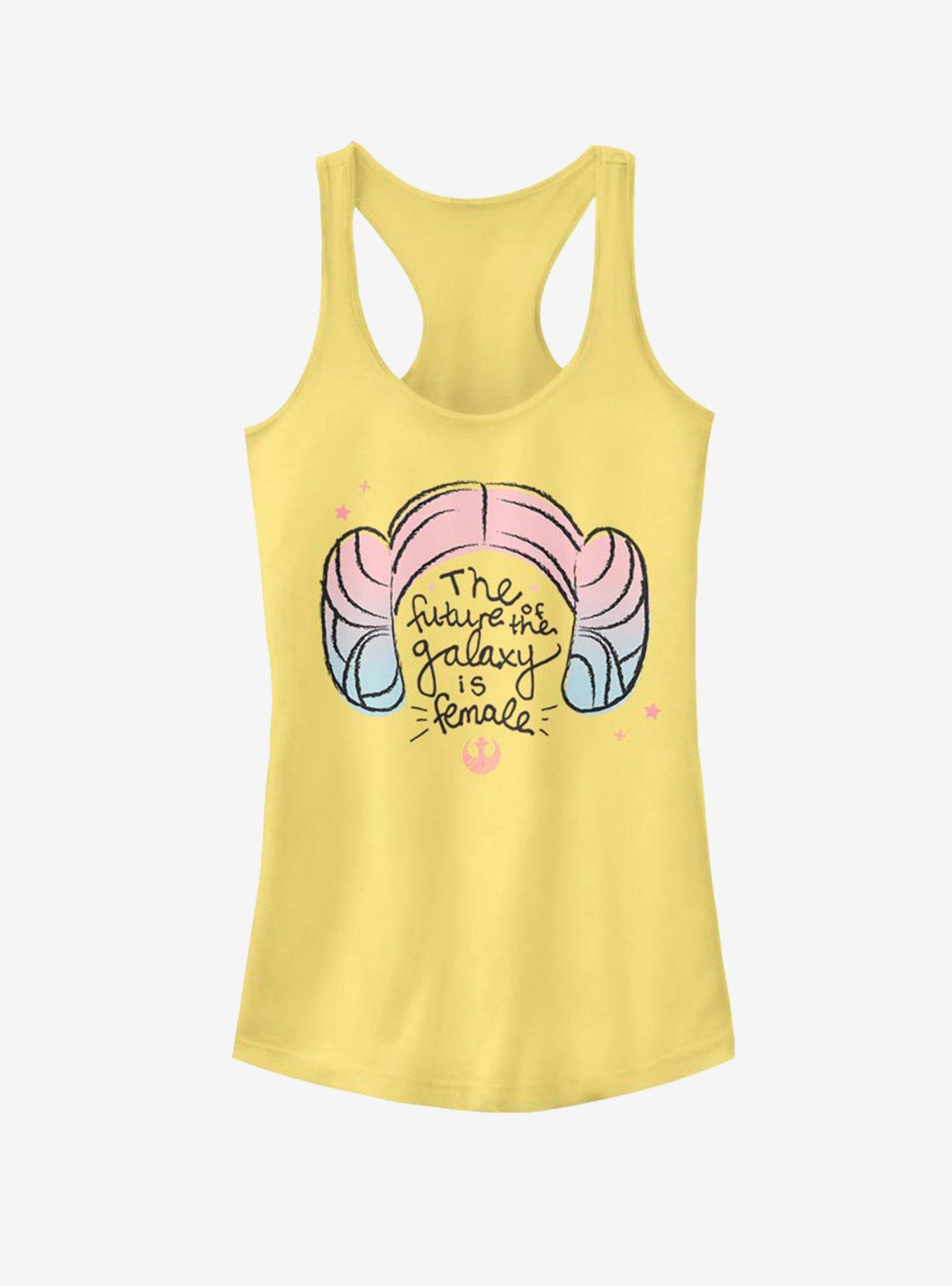 Star Wars The Future of The Galaxy is Female Girls Tank, BANANA, hi-res