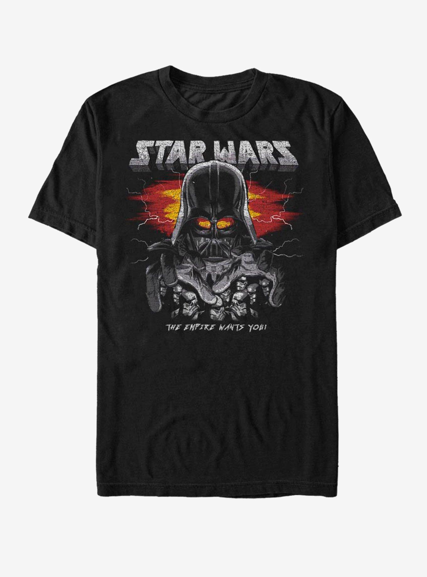 Star Wars Old School Metal T-Shirt, , hi-res