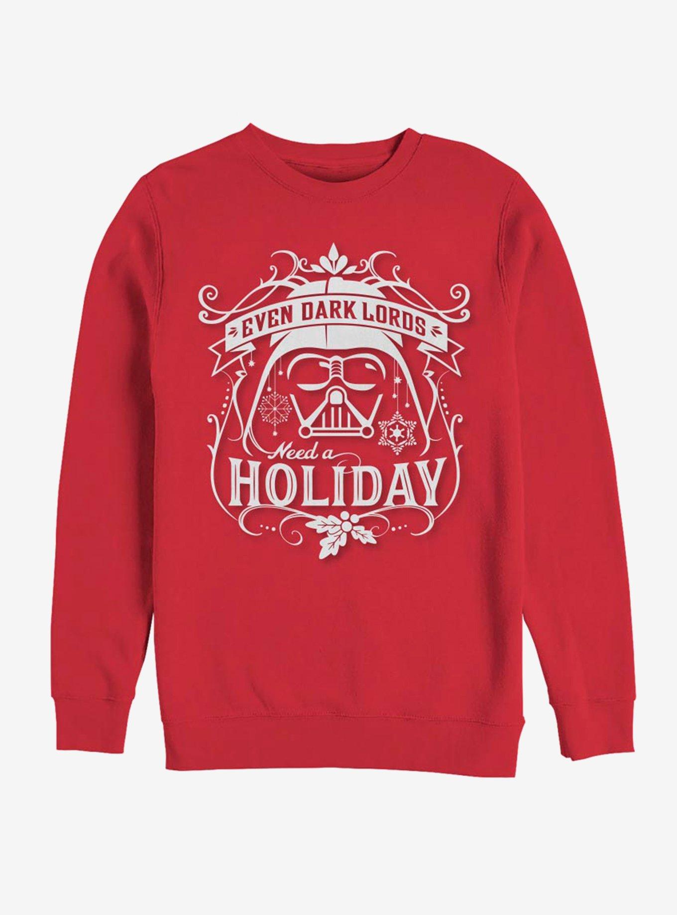 Star Wars Holiday Sith Sweatshirt, RED, hi-res