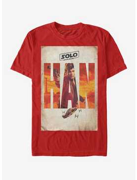 Star Wars Solo Western Poster T-Shirt, , hi-res