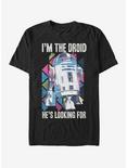 Star Wars Hes Looking For T-Shirt, BLACK, hi-res
