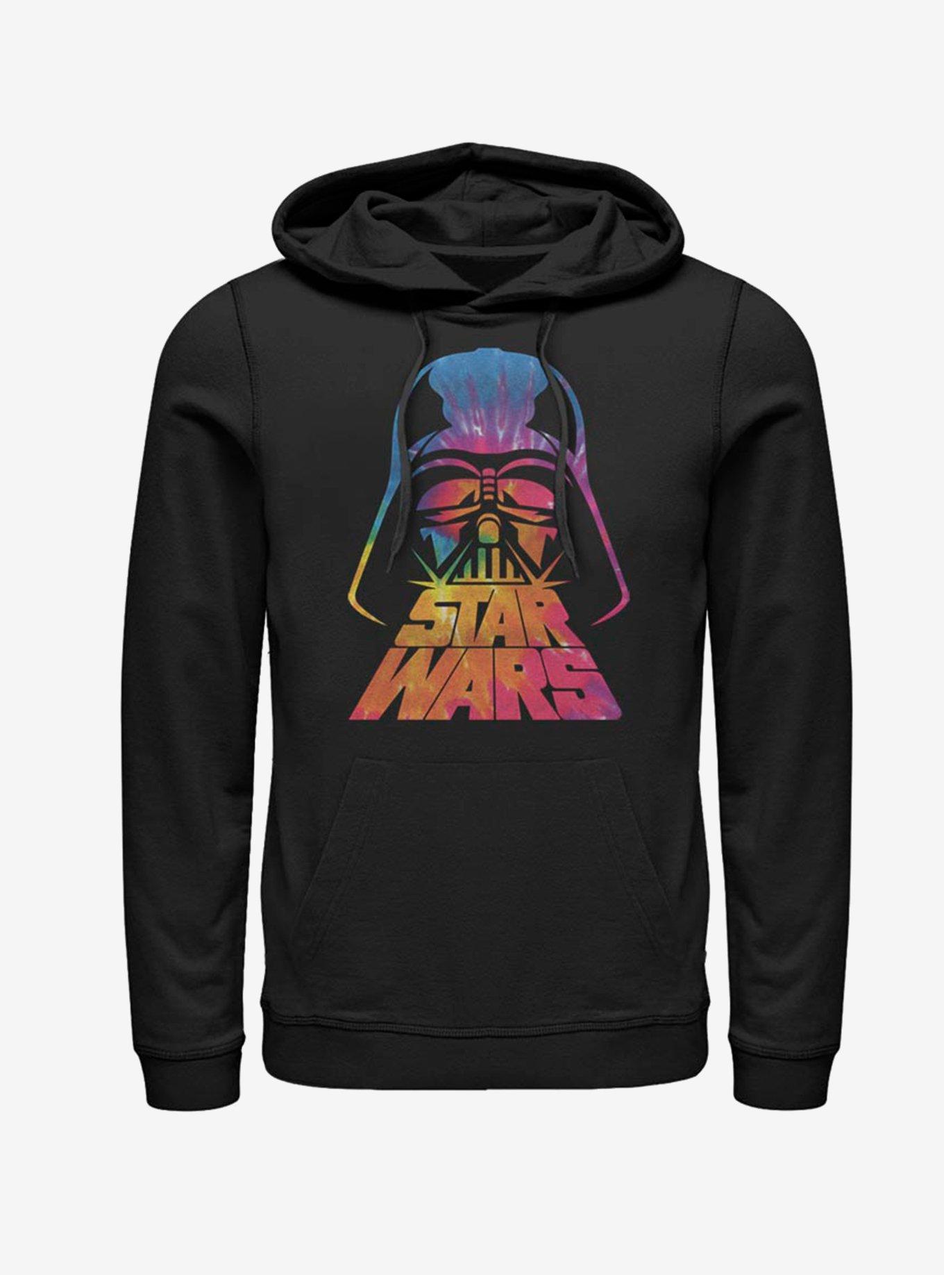 Star Wars Tie Dye Vader Hoodie, BLACK, hi-res