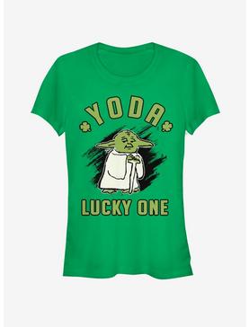 Star Wars Doodle Yoda Lucky Girls T-Shirt, , hi-res