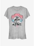 Star Wars Rebel Leia Mom Girls T-Shirt, ATH HTR, hi-res