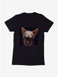 Star Trek The Next Generation Cats Picard Meow Womens T-Shirt, BLACK, hi-res