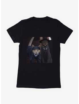 Star Trek The Next Generation Cats Data And Forge Womens T-Shirt, , hi-res