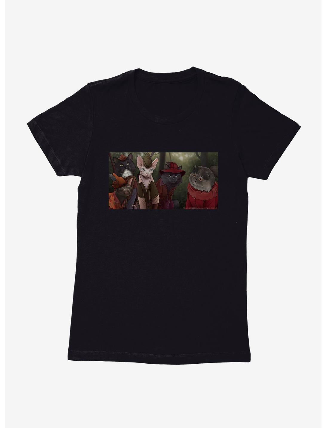 Star Trek The Next Generation Cats In The Forest Womens T-Shirt, , hi-res