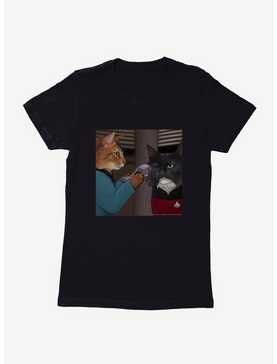 Star Trek The Next Generation Cats Riker and Crusher Womens T-Shirt, , hi-res