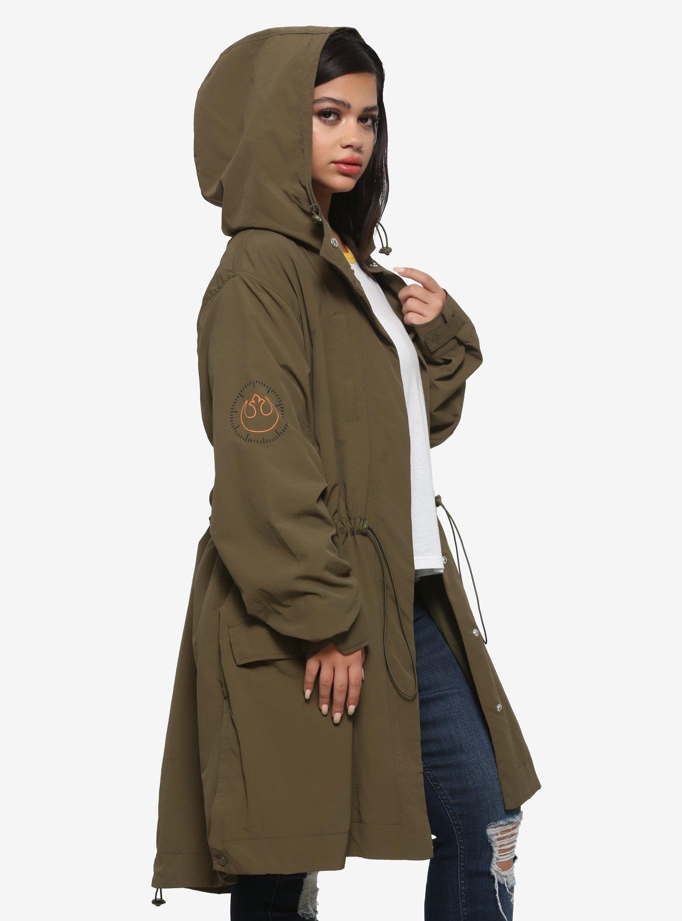 Her Universe Star Wars: The Rise Of Skywalker Resistance Windbreaker Plus Size, , hi-res