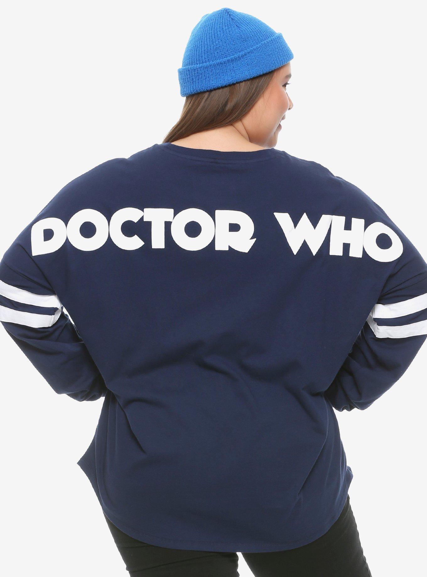Her Universe Doctor Who Athletic Jersey Plus Size, MULTI, hi-res