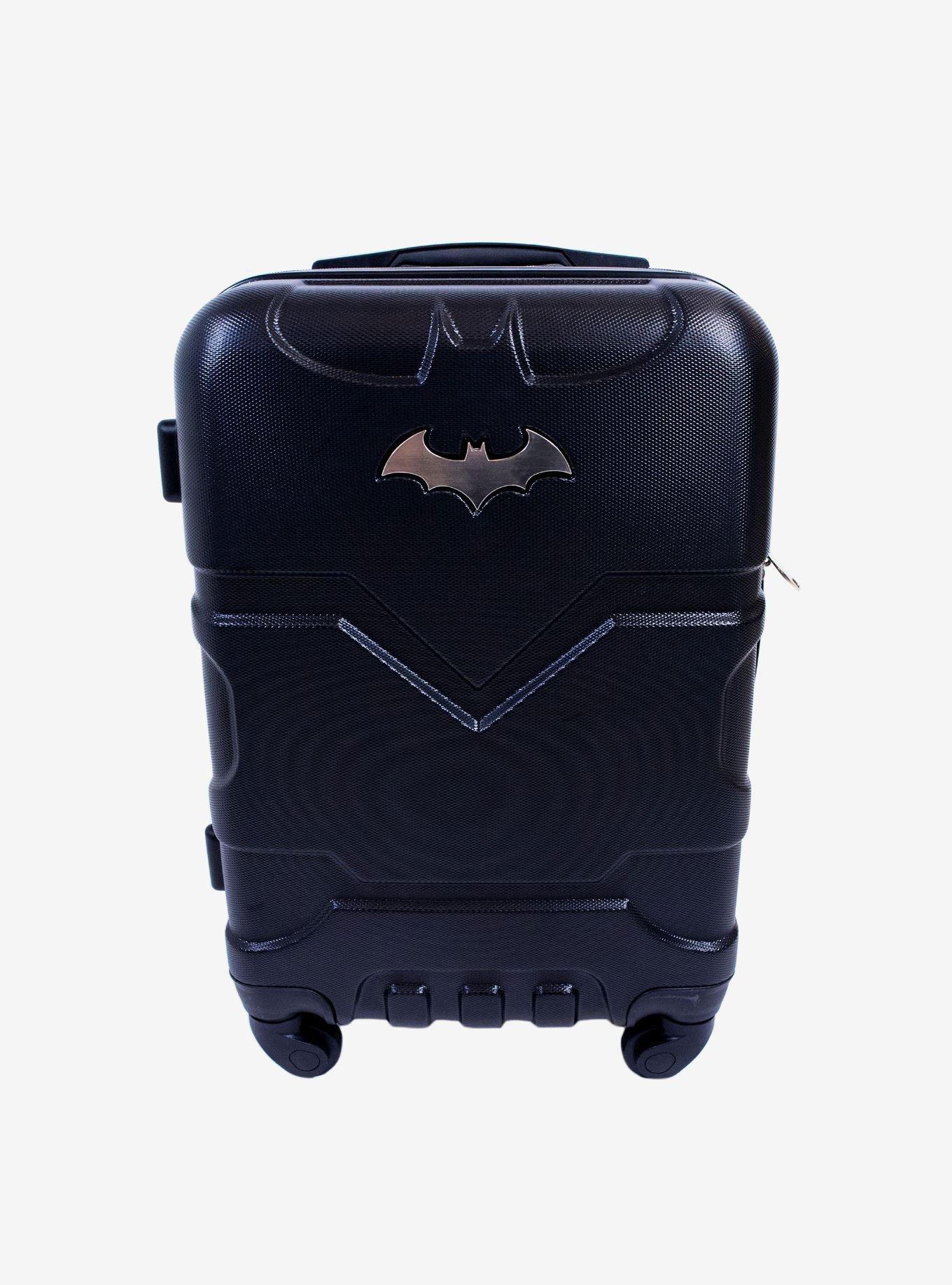 DC Comics Batman 21 Inch Hard Sided Carry-On Rolling Luggage, , hi-res