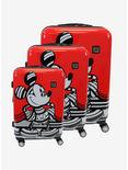 FUL Disney Mickey Mouse Striped Hard Sided 3 Piece Luggage Set, , hi-res