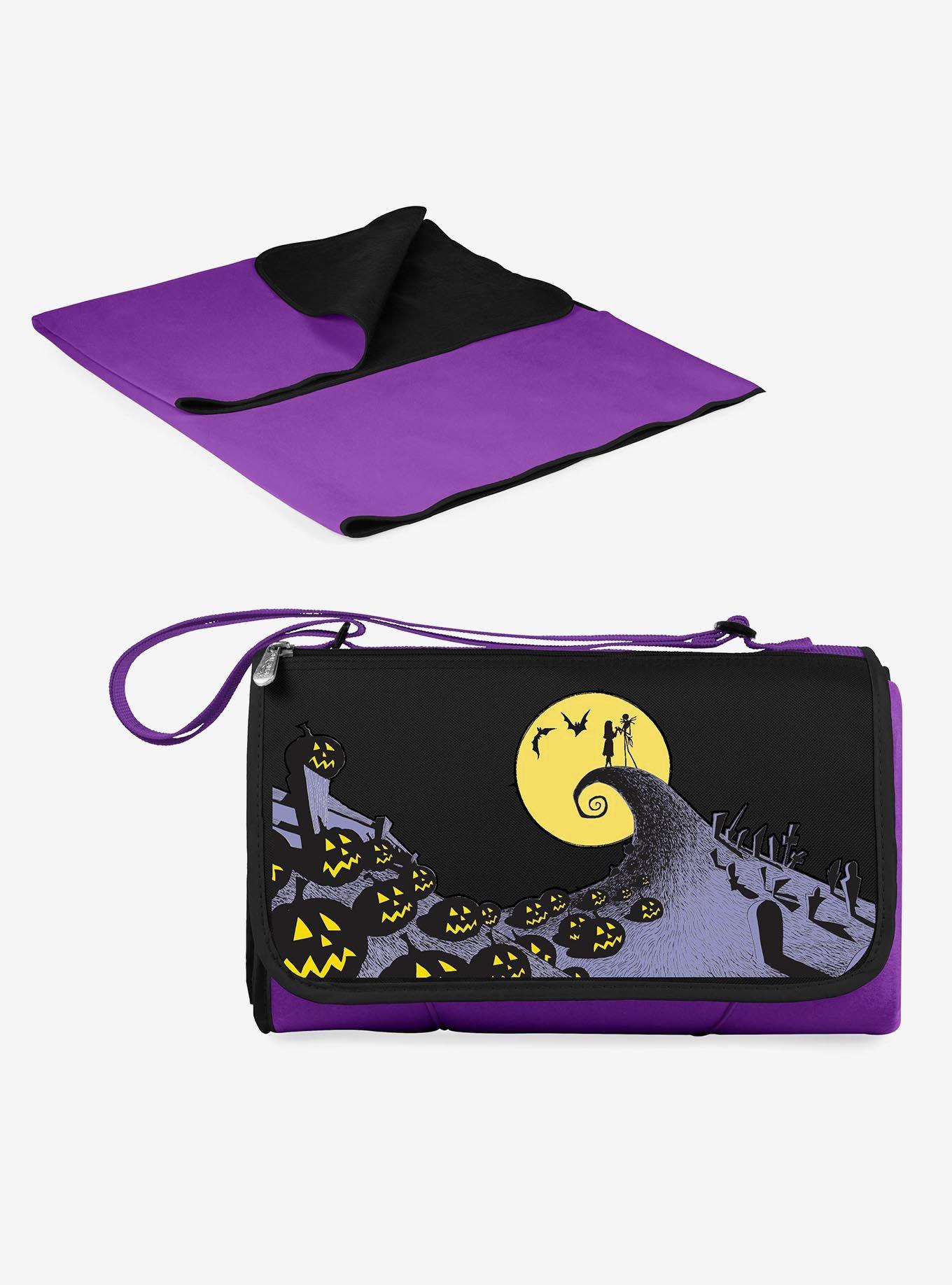 Disney Nightmare Before Christmas Jack And Sally Outdoor Picnic Blanket, , hi-res