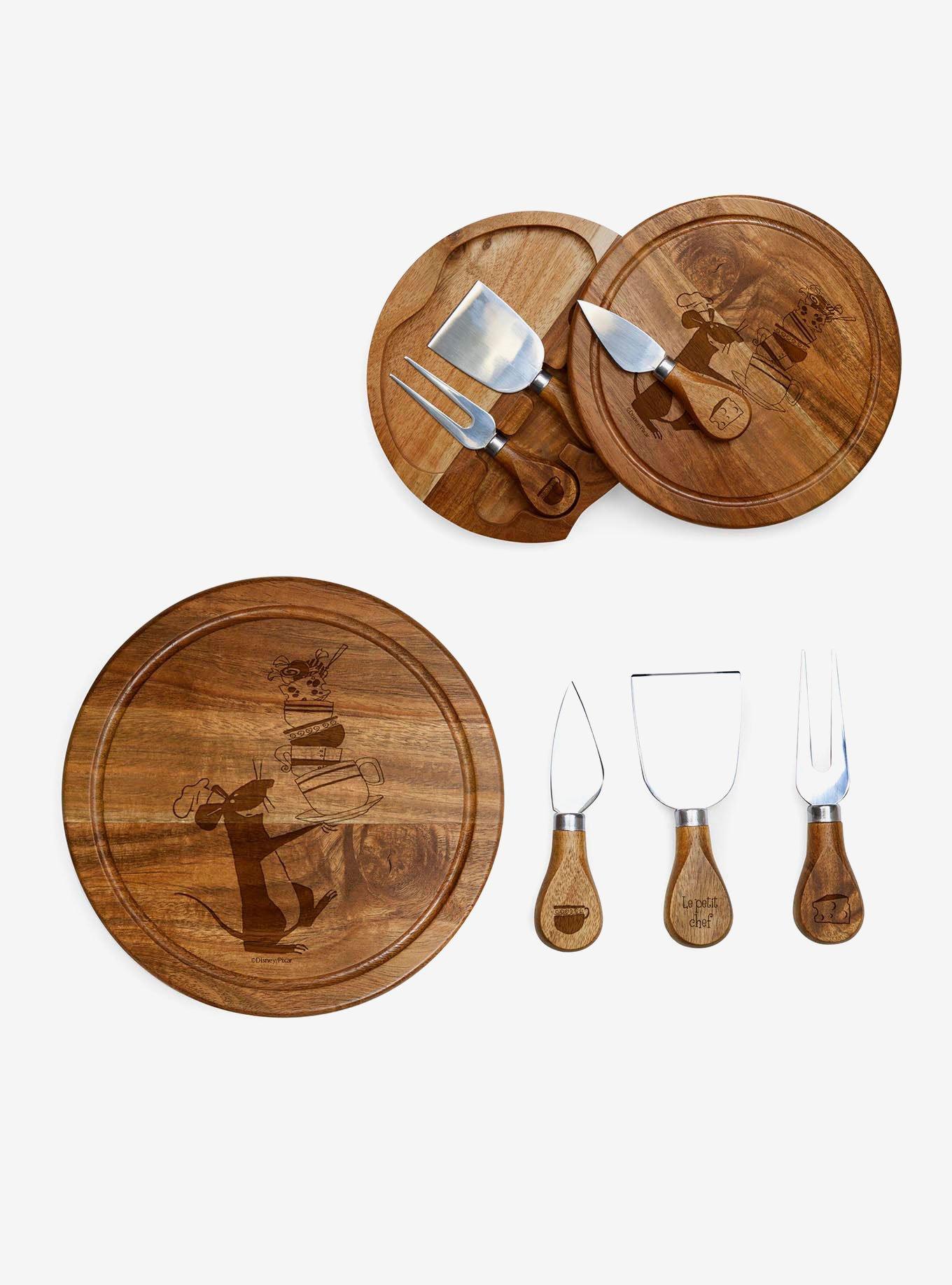 Disney Pixar Ratatouille Acacia Cheese Board & Tools Set, , hi-res