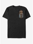 Star Wars Chewie Cutie Faux Pocket T-Shirt, BLACK, hi-res