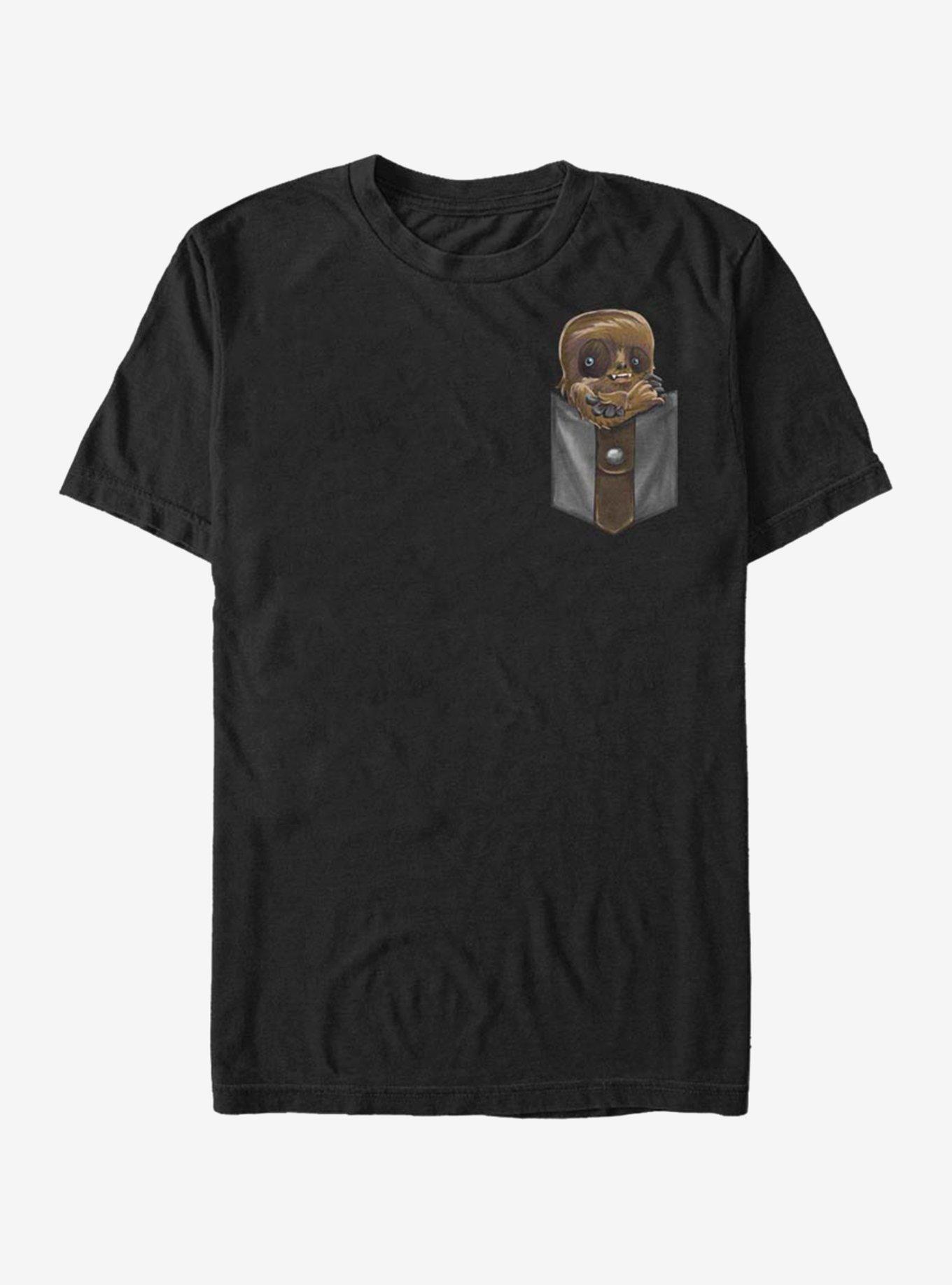 Star Wars Chewie Cutie Faux Pocket T-Shirt, , hi-res