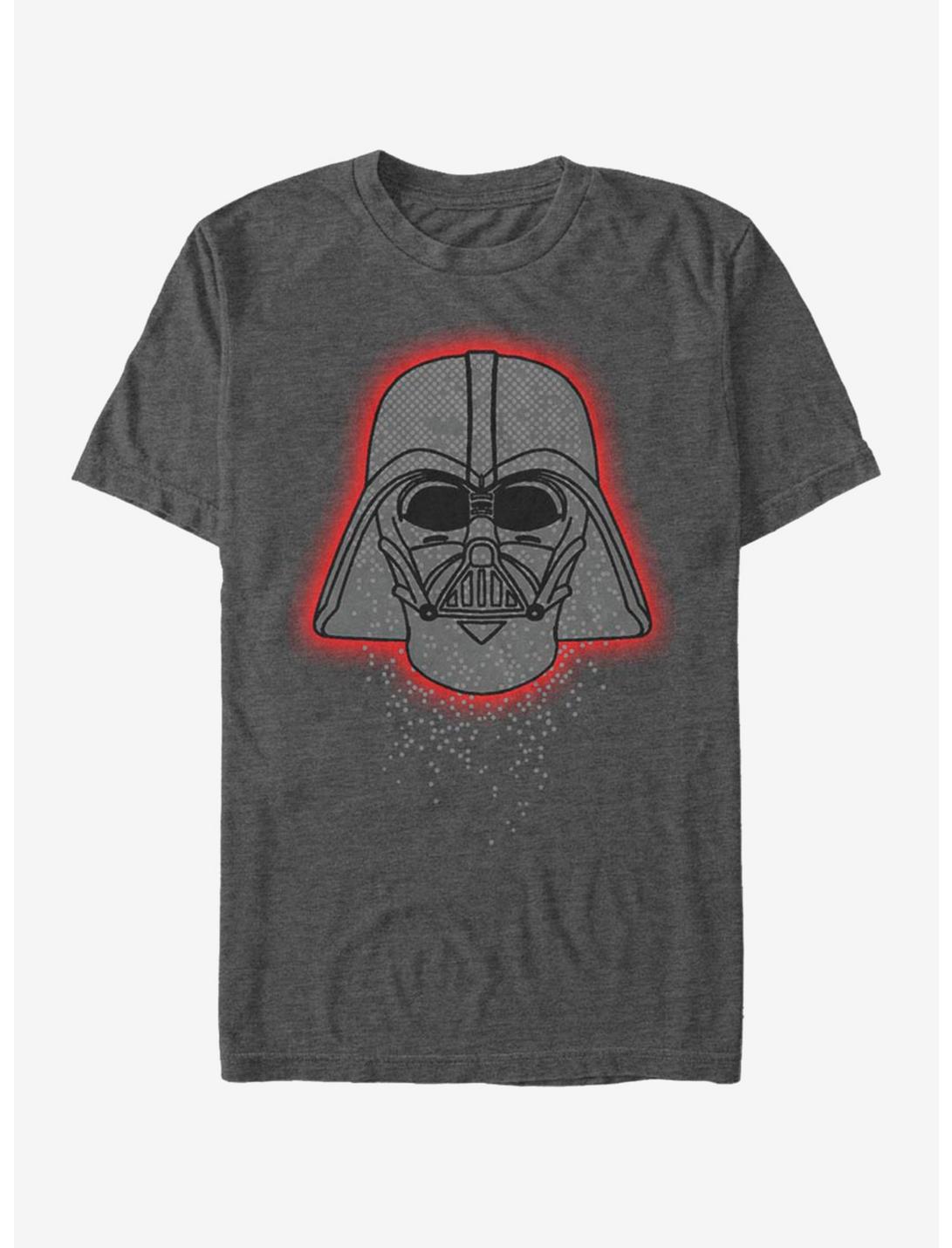Star Wars Vader Dot T-Shirt, CHAR HTR, hi-res