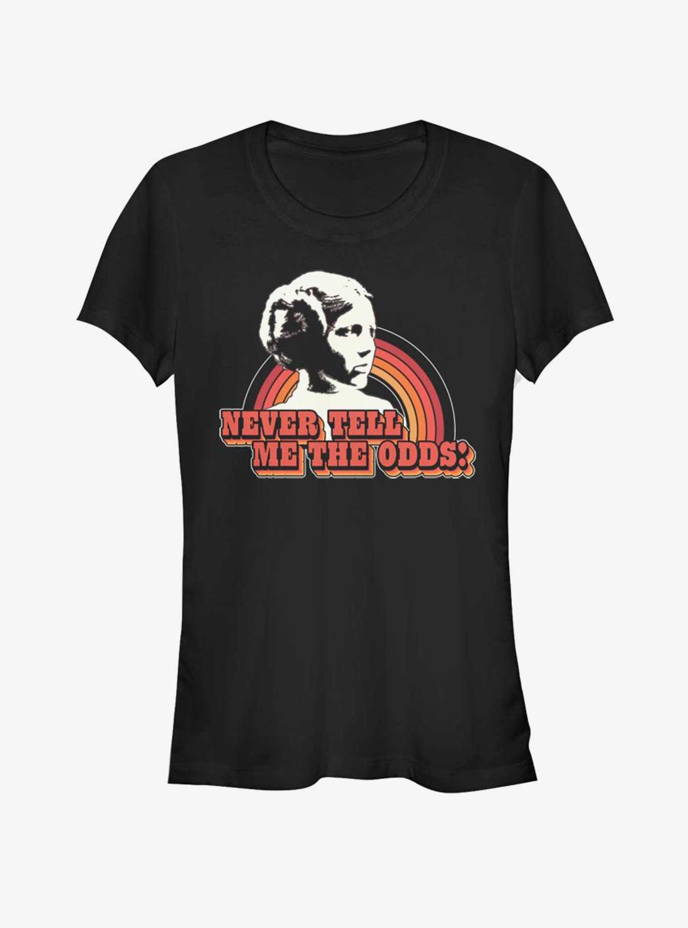 Star Wars Never Tell Me The Odds Girls T-Shirt, , hi-res