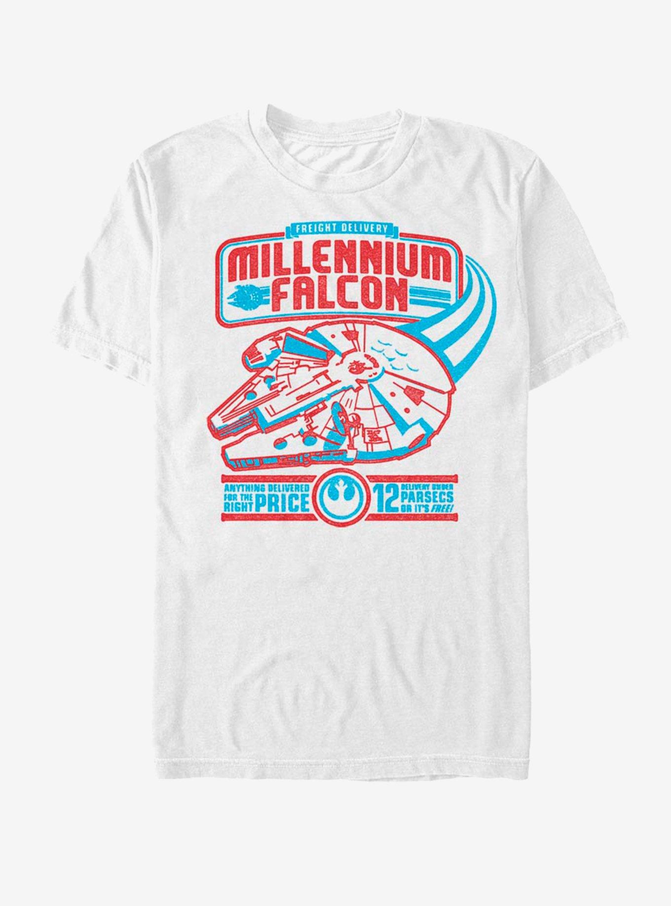 Star Wars Smuggler Service T-Shirt, WHITE, hi-res