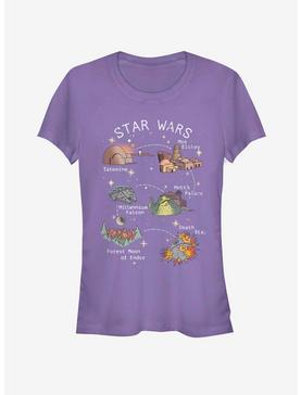 Star Wars Star Wars Story Map Girls T-Shirt, , hi-res