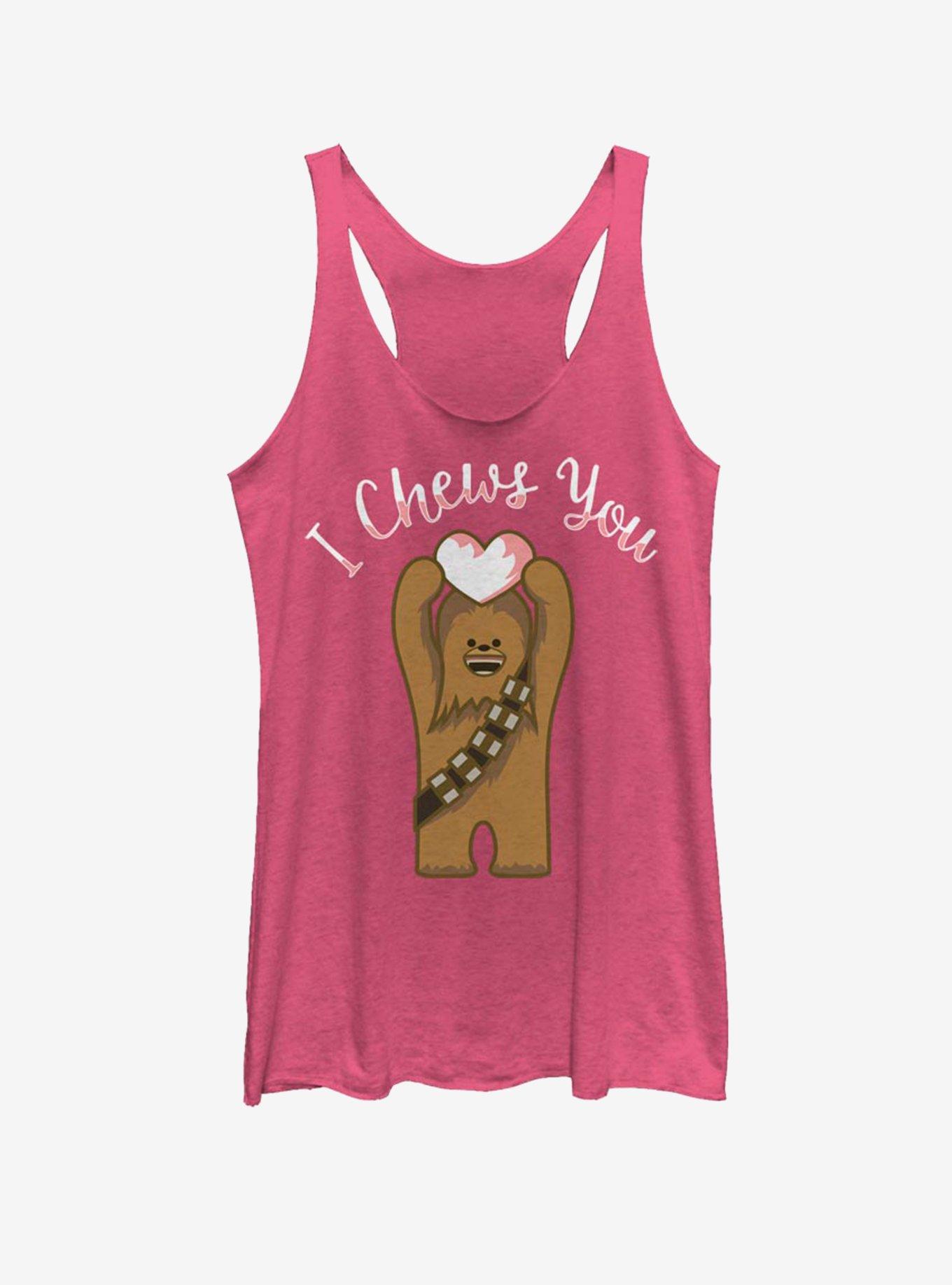 Star Wars Chewse You Girls Tank, PINK HTR, hi-res