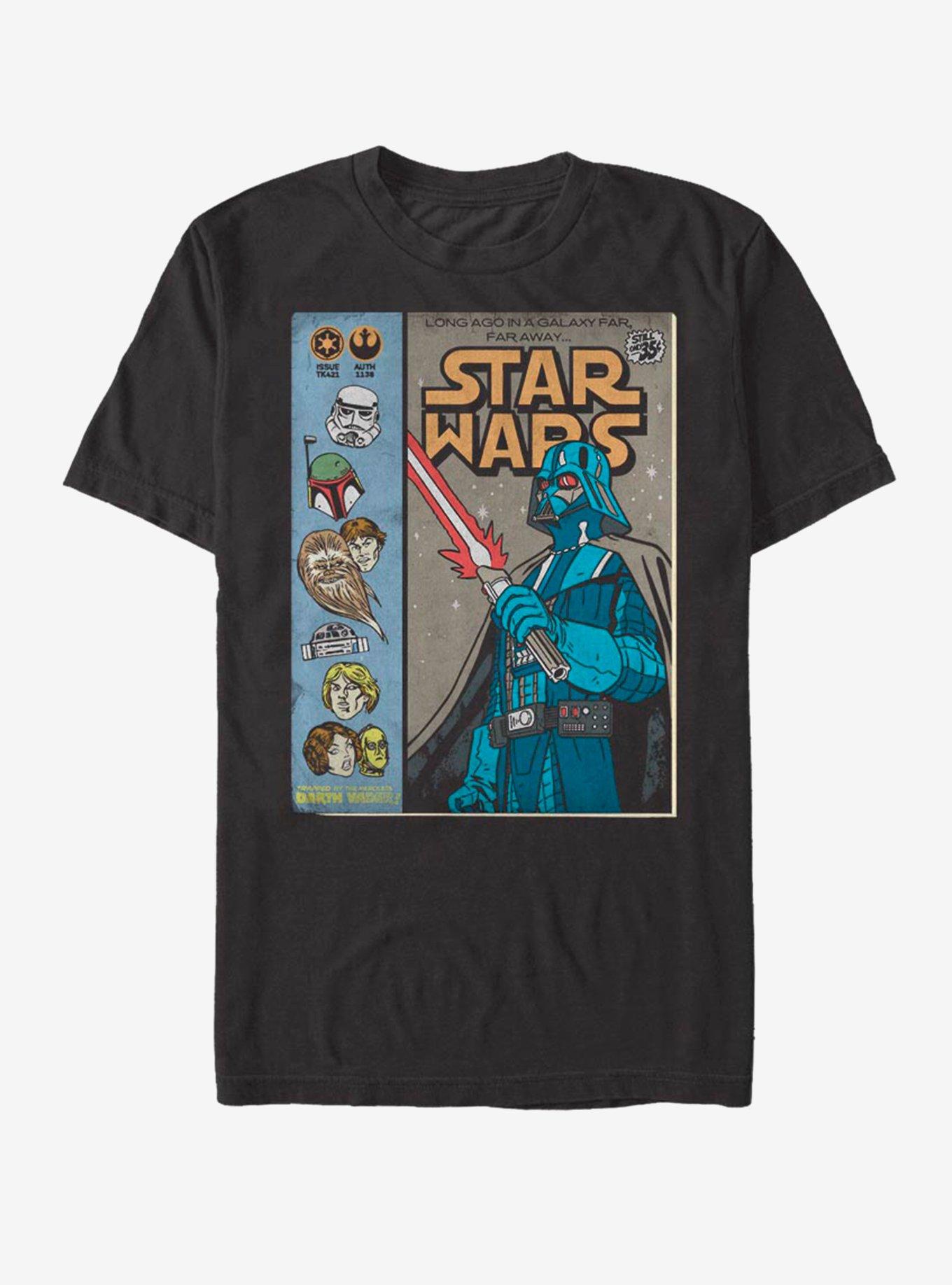 Star Wars About Face Darth Vader T-Shirt, , hi-res