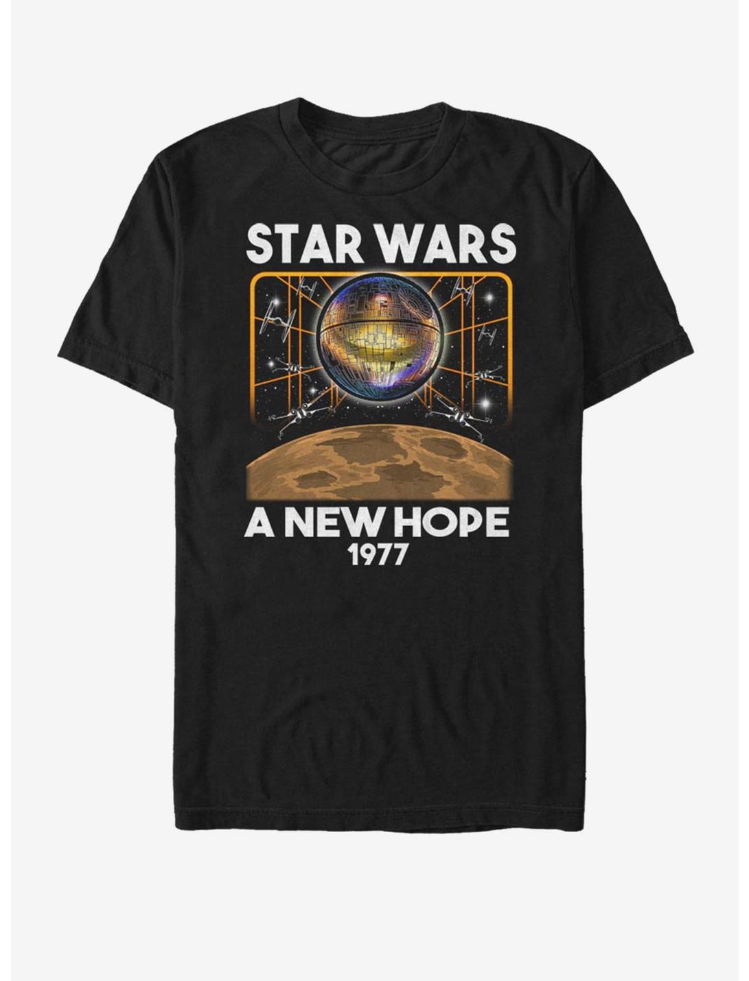 Star Wars Episode IV A New Hope T-Shirt, BLACK, hi-res