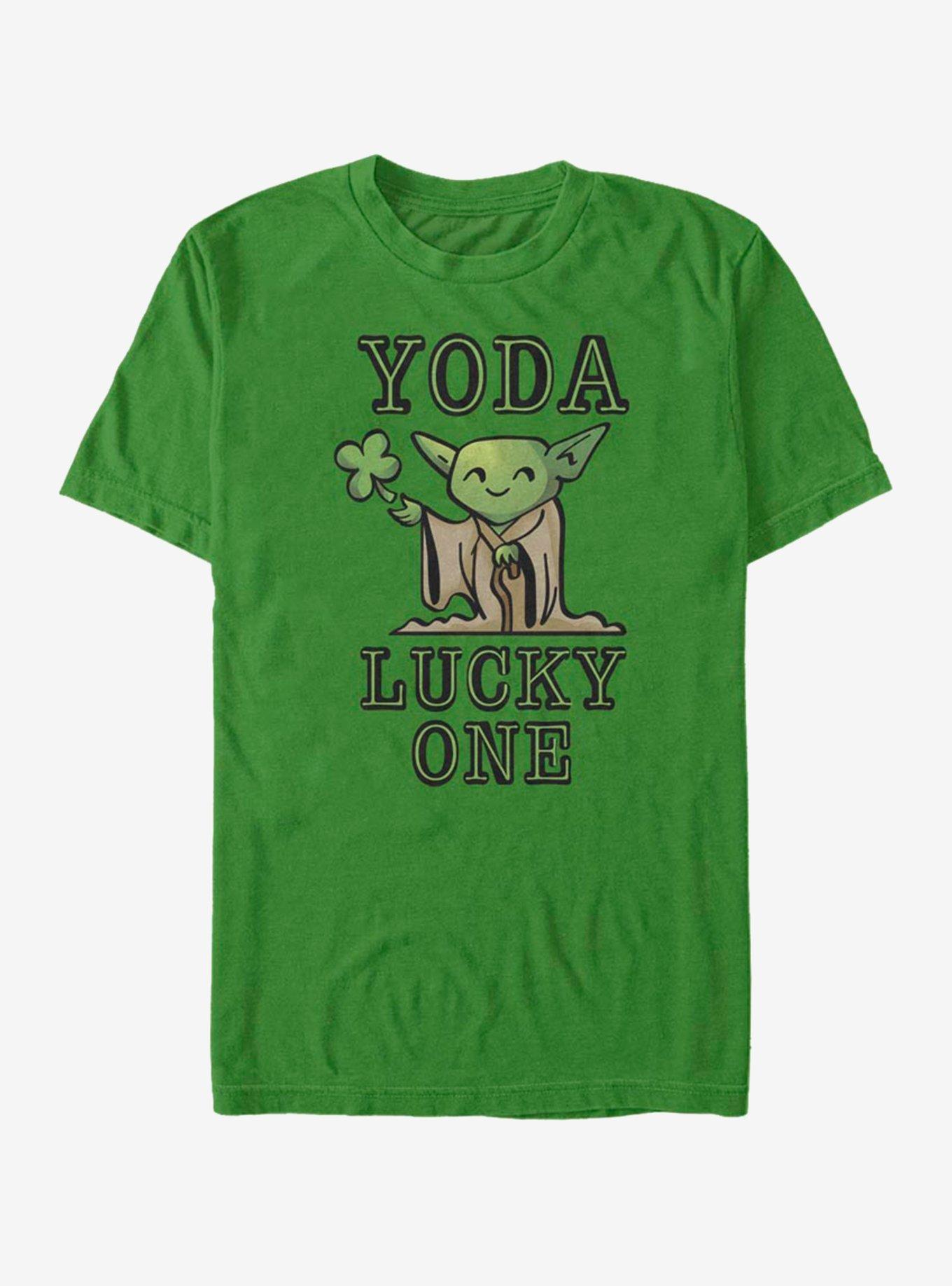 Star Wars Yoda So Lucky T-Shirt, KELLY, hi-res