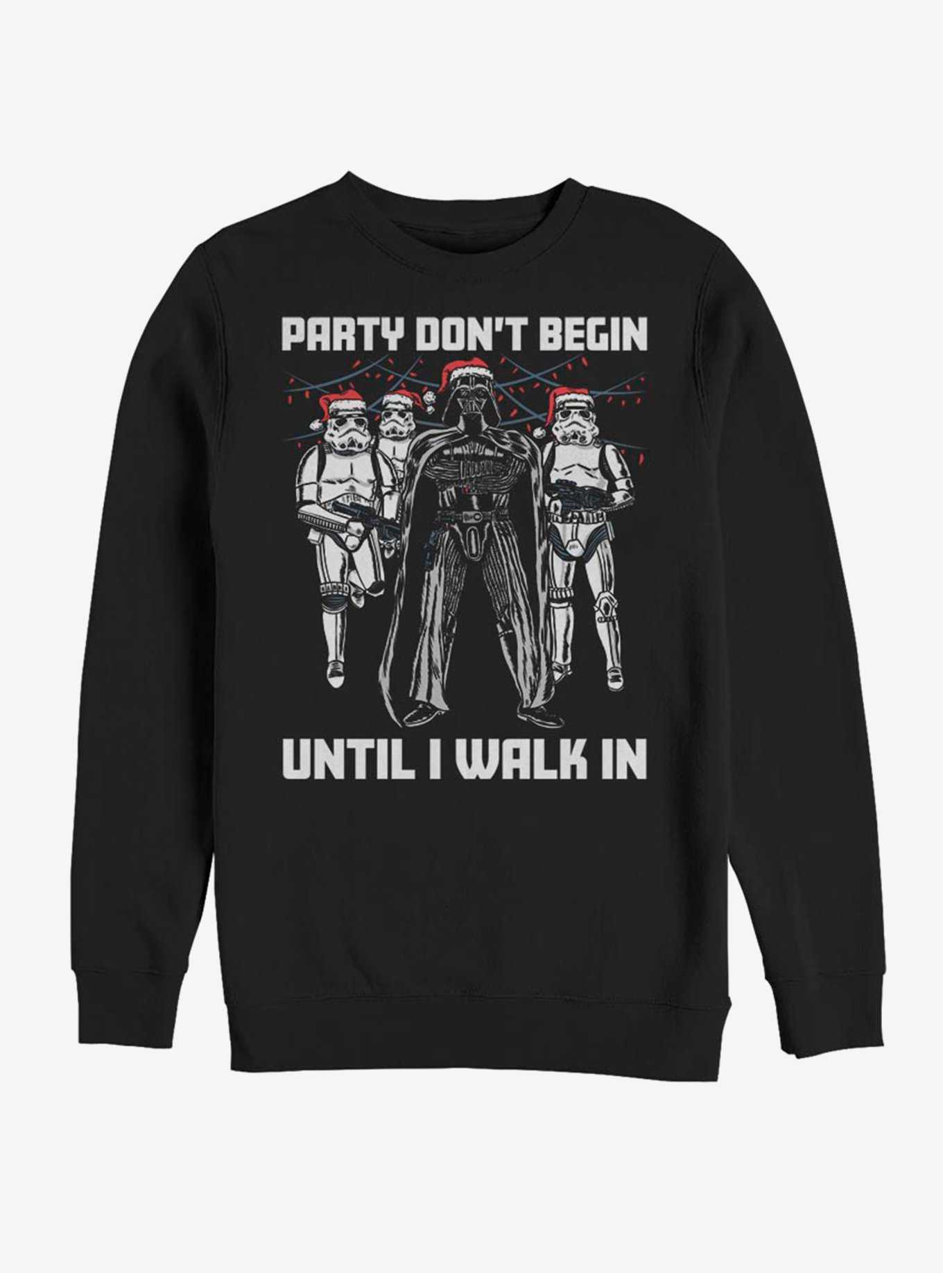 Star Wars Party Dont Begin Sweatshirt, , hi-res