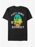Star Wars Chewie Birthday Eighteen T-Shirt, BLACK, hi-res
