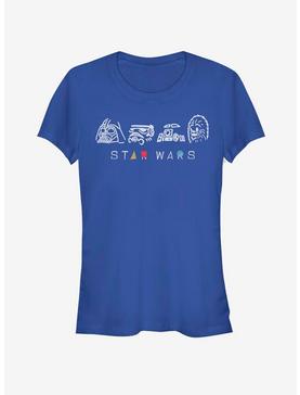 Star Wars Geometry Shine Girls T-Shirt, , hi-res