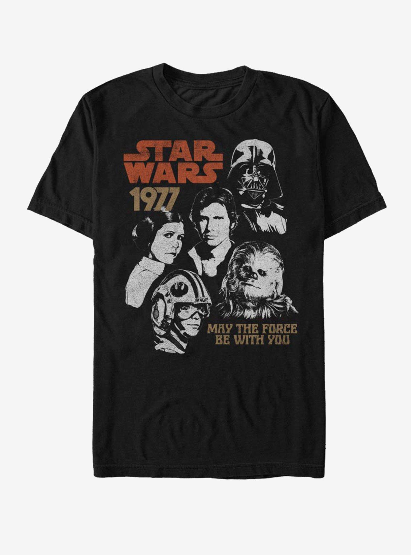 Star Wars 77 Album T-Shirt, BLACK, hi-res