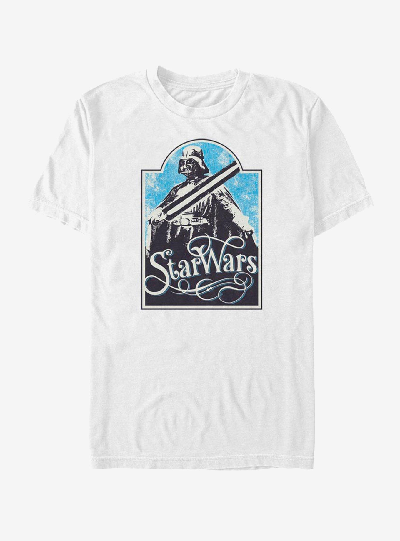 Star Wars Vader T-Shirt, WHITE, hi-res