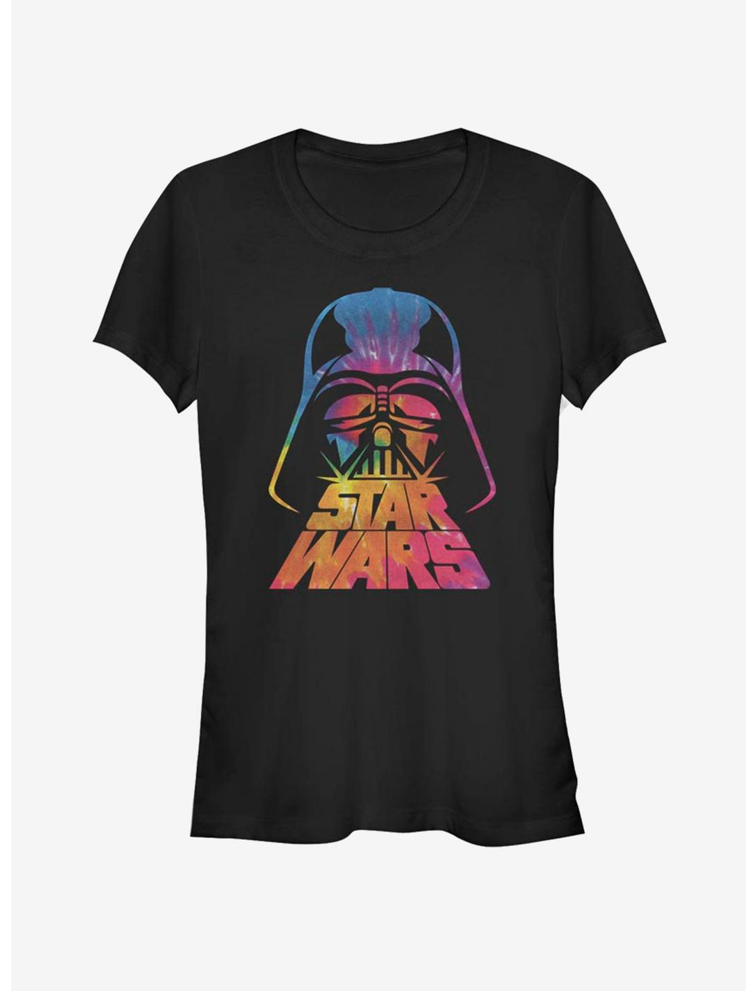 Star Wars Tie Dye Vader Girls T-Shirt, BLACK, hi-res