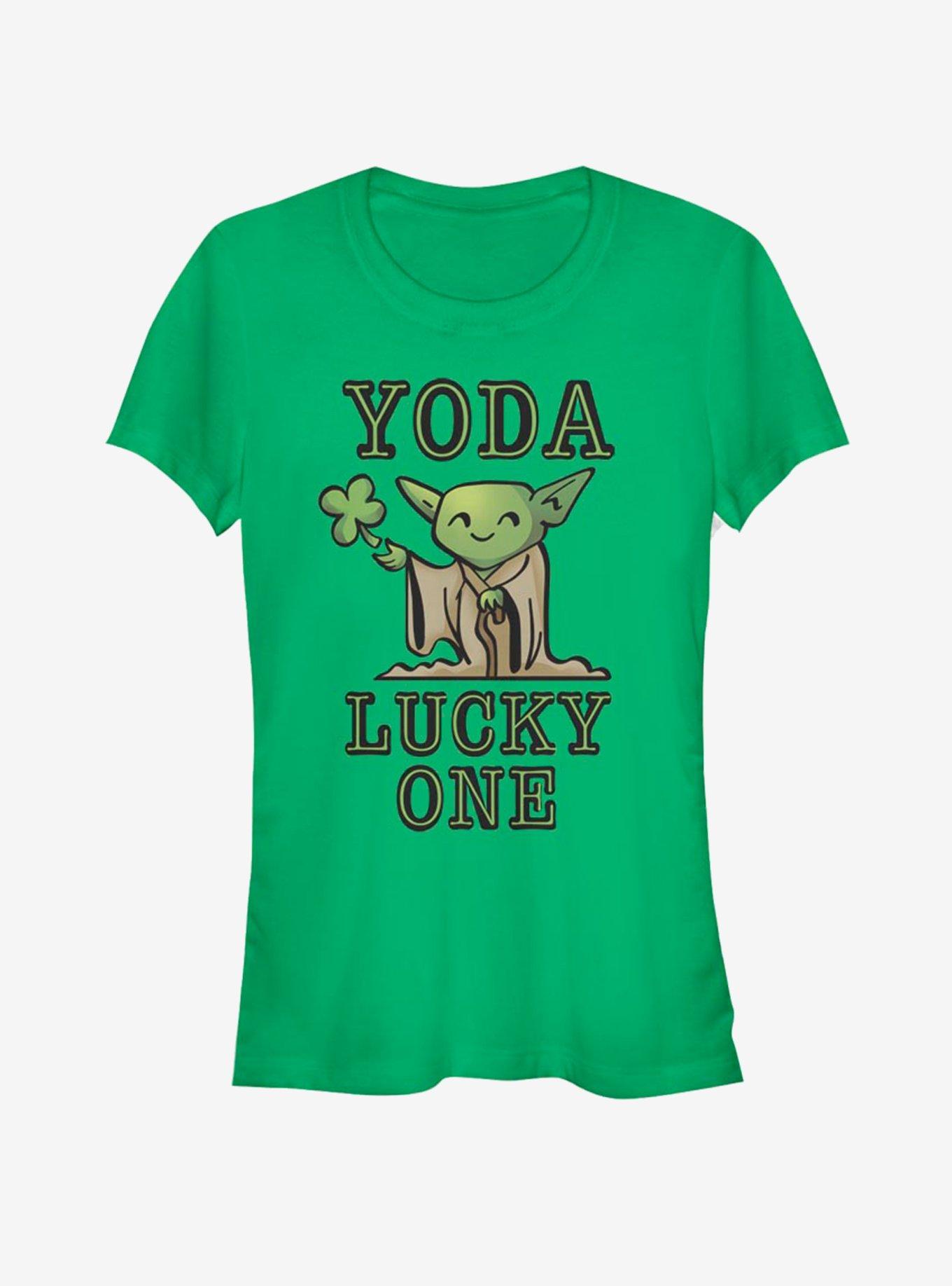 Star Wars Yoda So Lucky Girls T-Shirt, KELLY, hi-res