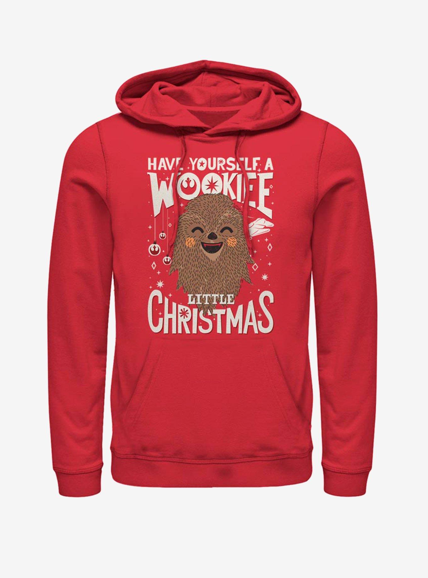 Star Wars Wookiee Christmas Hoodie, RED, hi-res