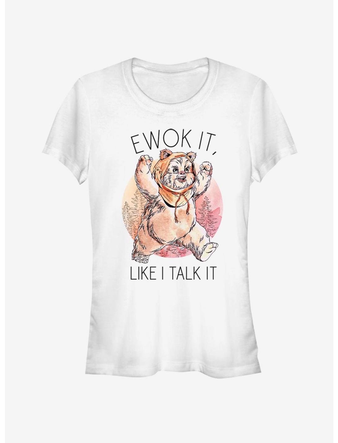Star Wars Ewok It Girls T-Shirt, WHITE, hi-res