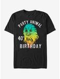 Star Wars Chewie Birthday Fourty T-Shirt, BLACK, hi-res