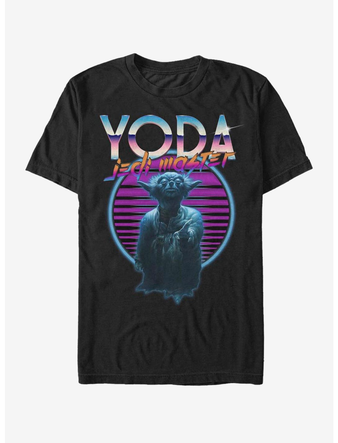 Star Wars Yoda Retro T-Shirt, BLACK, hi-res