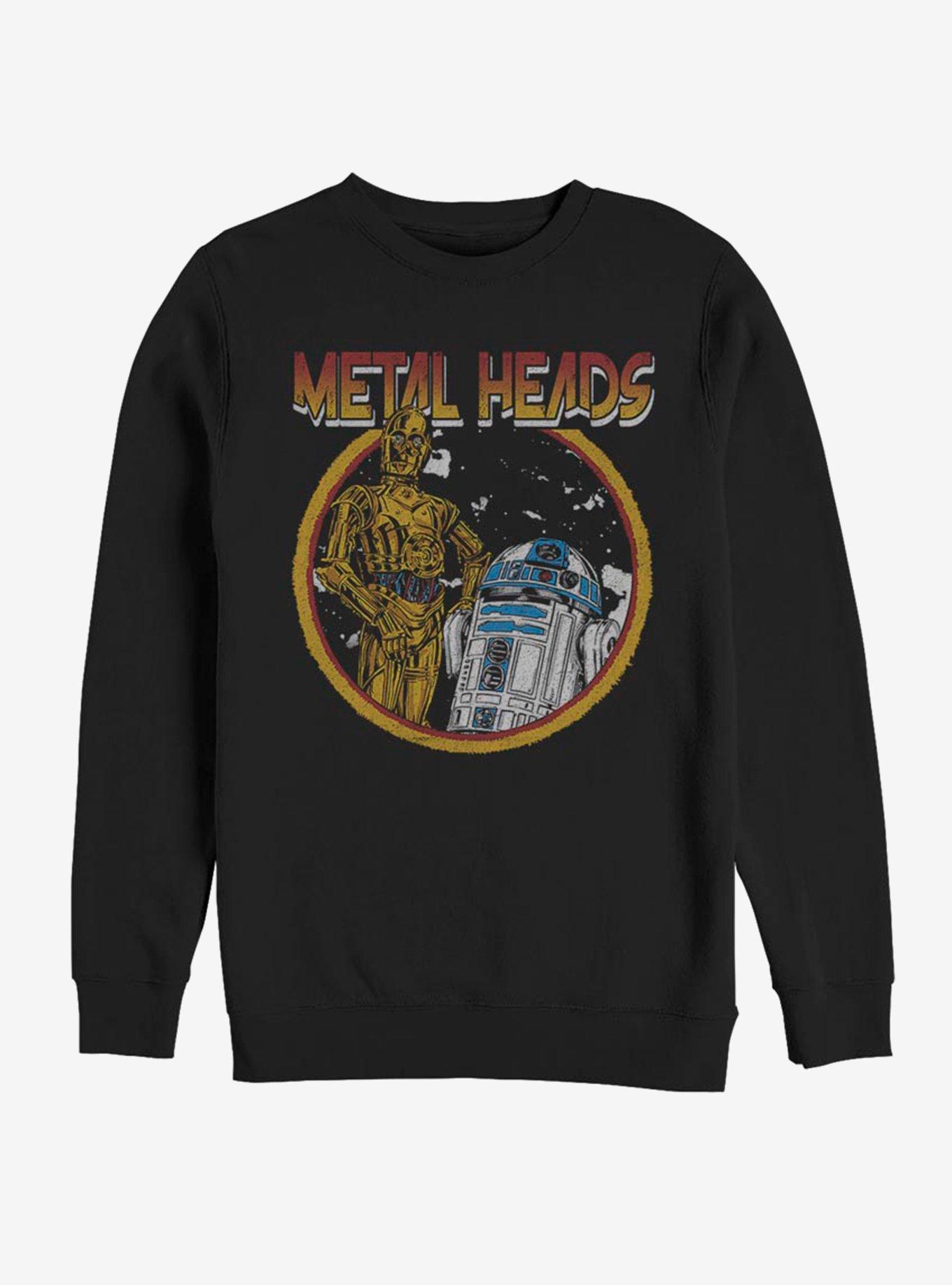 Star Wars Metal Droids Sweatshirt, BLACK, hi-res